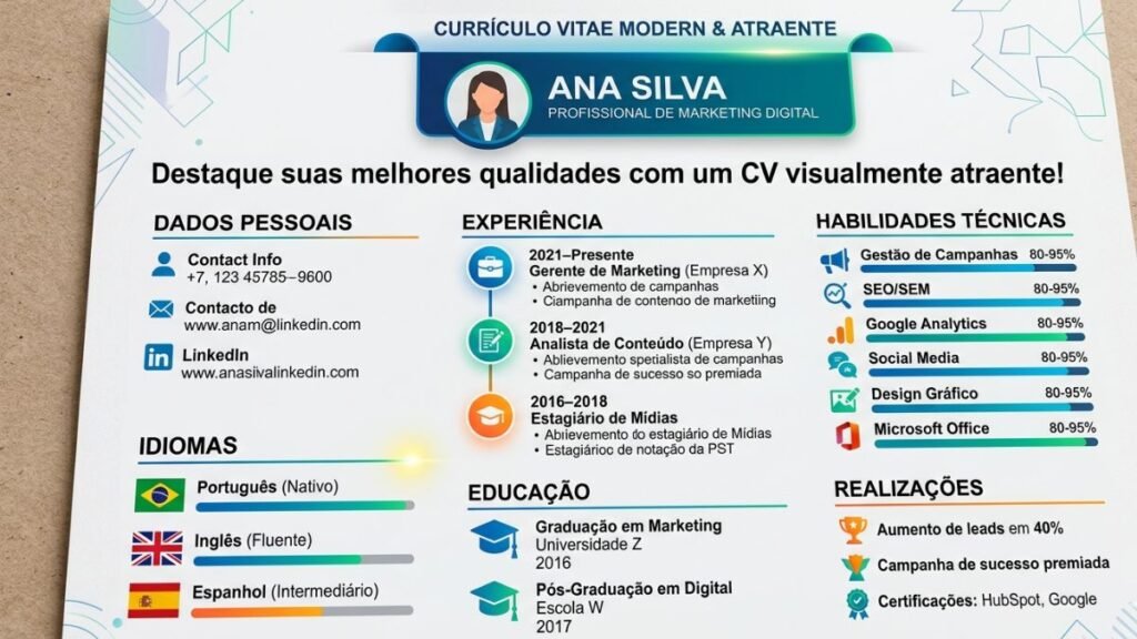 Habilidades e experiências que fazem diferença no Curriculum Vitae